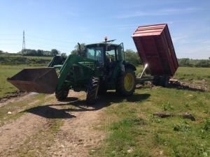 Andrew White's Marshall Drop-side Tipping Trailer